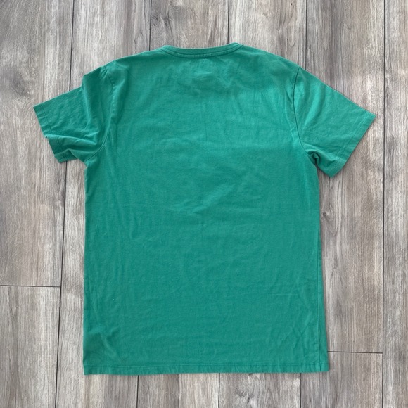 Peanuts Snoopy Tennis Club Graphic T Shirt Mens Large Tall Green 1950 - Picture 3 of 3